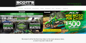 Scotts Motorcycles Legana Website